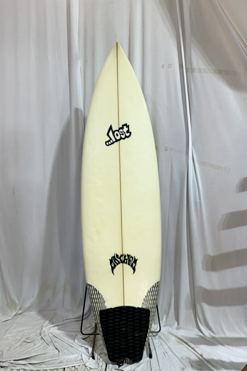 【中古】LOST（ロスト）MAYHEM SUB-DRIVER モデル サーフボード [CLEAR] 6'2" メイヘム ショートボード