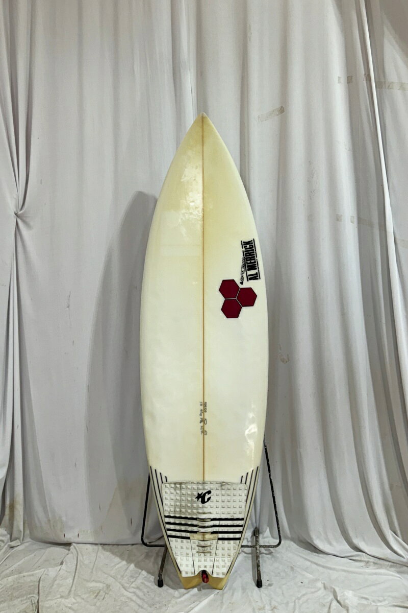 【中古】CHANNEL ISLANDS (チャネルアイランズ) ROCKET9 モデル AL MERRICK ショートボード [CLEAR] 5’6” サーフボード