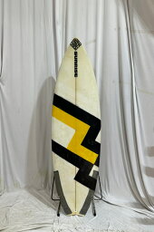 【中古】SUNRISE (サンライズ) ショートボード [CLEAR×YELLOW×BLACK] 5’6” サーフボード