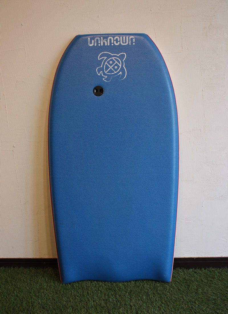 【中古】UNKNOWN（アンノウン）ボディボード［BLUE/WHITE］130cm×54cm　BB