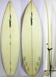 【中古】 PAT RAWSON （パットローソン） サーフボード [clear] 6'1" ストラップサーフィン