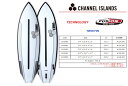 【新品】CHANNEL ISLAND(チャネルアイランド) AL MERRICK TWIN FIN モデル サーフボード 5'8