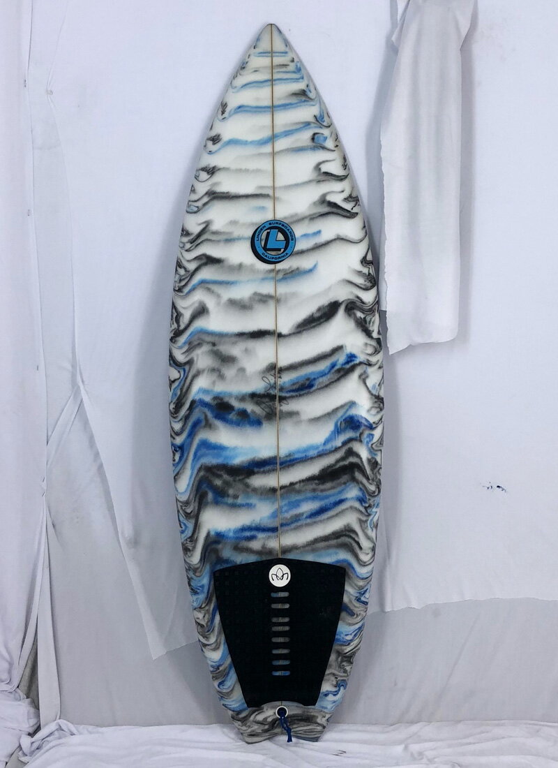 【中古】LINDEN SURFBOARD（リンデン）サーフボード [brush] 5'4" Twinボード