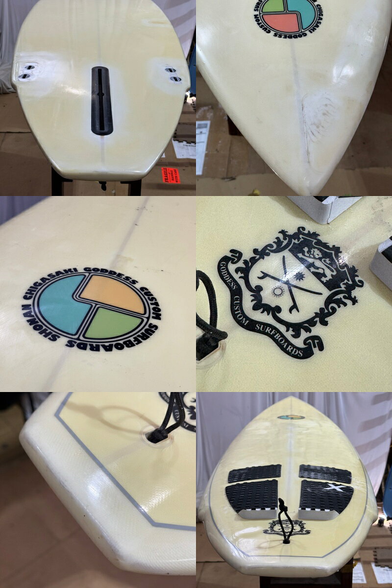 【中古】GODDESS (ゴッデス) ミッドレングス ［CREAM］8'9 1/2