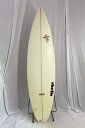 【中古】TJ SURFBOARD (ティージェーサーフボード) ショートボード [CLEAR] 6'1