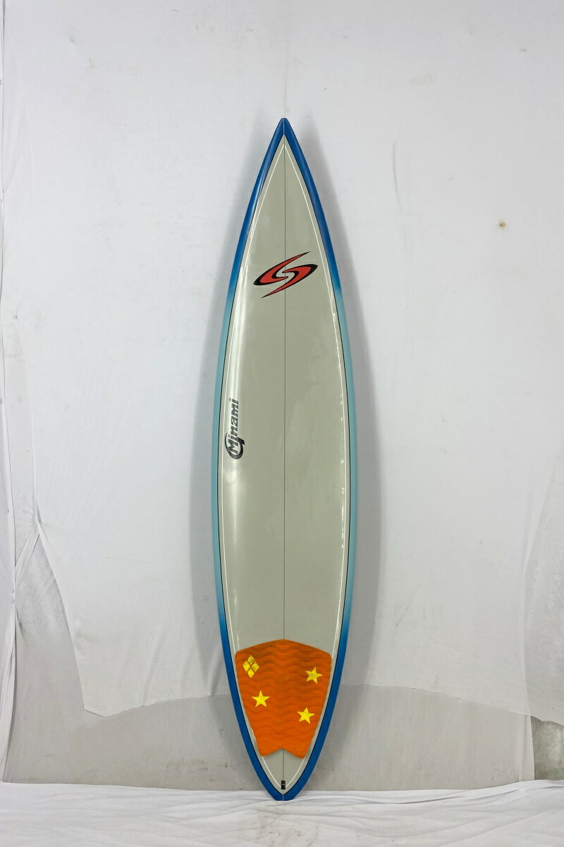 【中古】Minami (ミナミ) × Surftech ショートボード? [BLUE×GRAY] 6’10” サーフボード