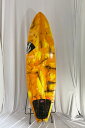 【中古】JR SURFBOARD(ジェイソンロッド サーフボード) ショートボード [ORANGE] 5'8