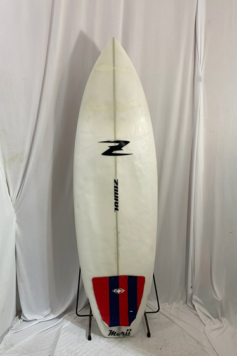 【中古】 ZBURH (ゼブラ) ショートボード [CLEAR] 5’6” サーフボード