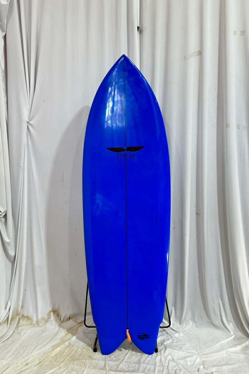 【中古】HYNSON (ヒンソン) TWINZER ショートボード [BLUE] 5’6” ヒンソン BOARDWORKS サーフボード