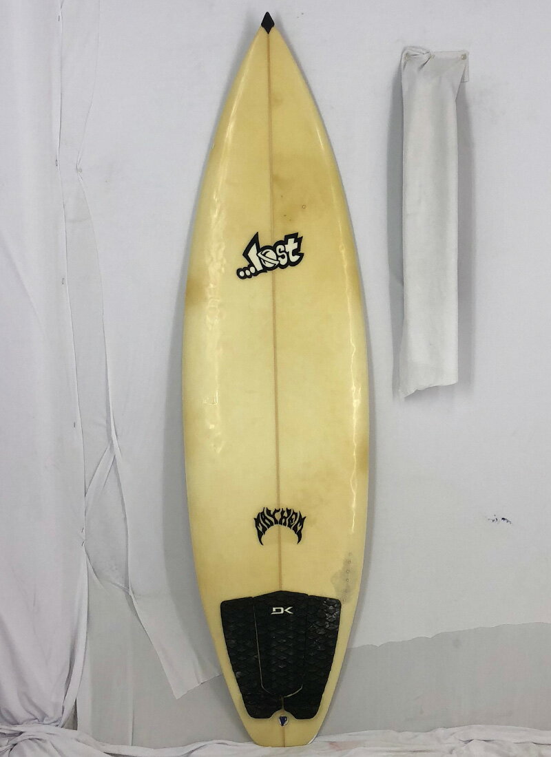 【中古】LOST（ロスト）MAYHEM SPEED DEMONモデル サーフボード [clear] 5'11