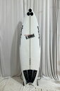 【中古】CHANNEL ISLANDS (チャネルアイランズ) AL MERRICK FISH BEARD モデル ショートボード [CLEAR] 5’9” サーフボード