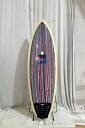 【中古】CHANNEL ISLAND (チャネルアイランド）ALMERRICK BISCUIT モデル ショートボード [MARBLE×CLEAR] 5'6