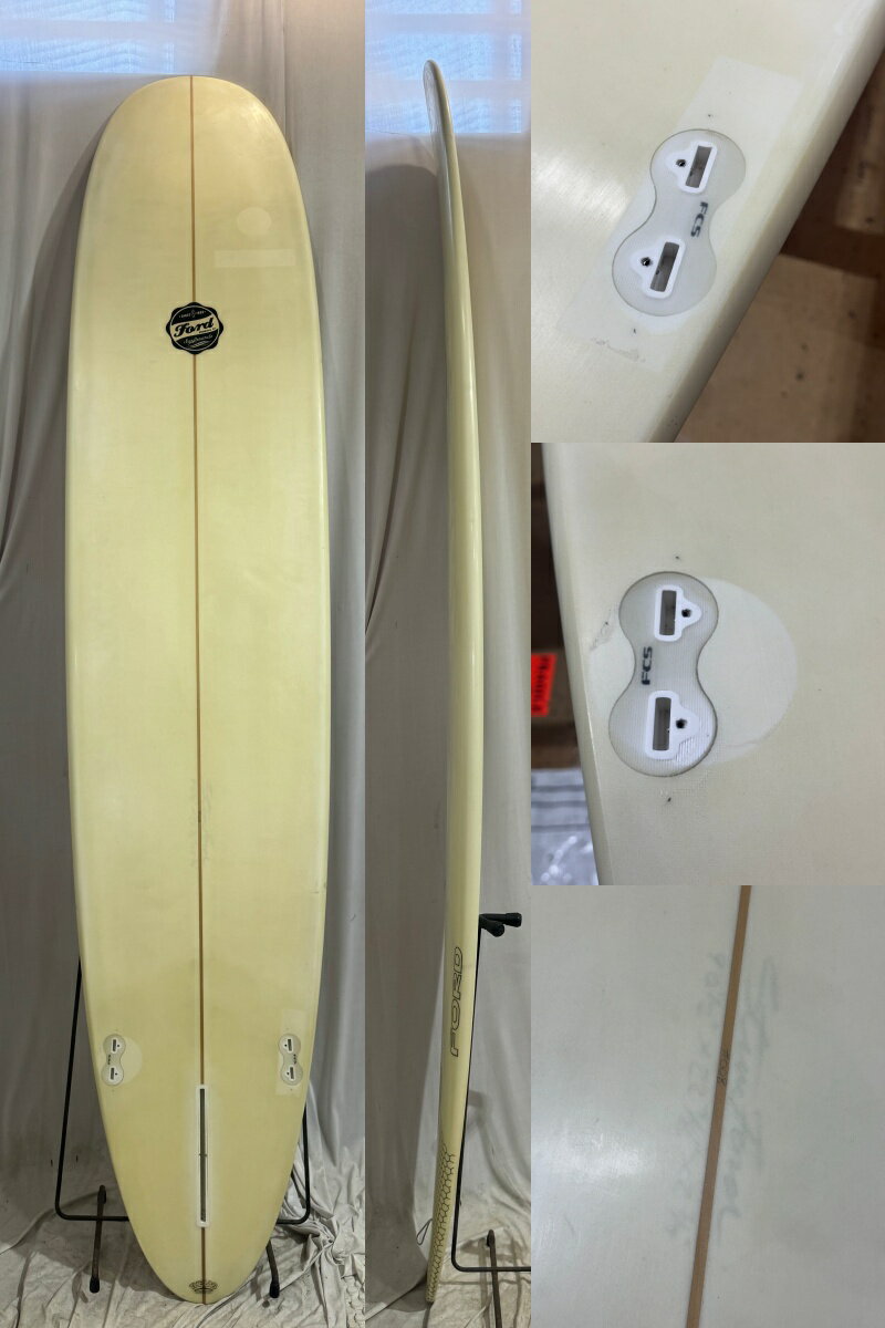 【中古】FORD (フォード)　ハイドロテック ロングボード [CLEAR] 9’0 1/2” サーフボード 2