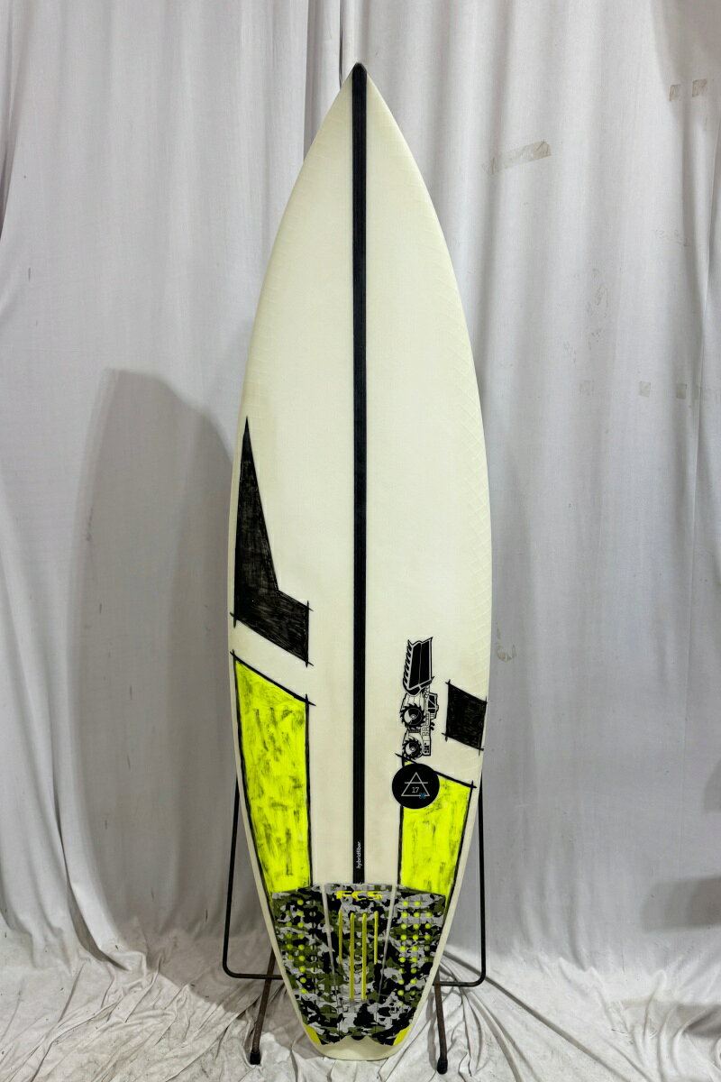 乐天商城 - 【中古】JS Industries(ジェイエスインダストリー) AIR 17X ショートボード [CLEAR× YELLOW] 5’7” サーフボード