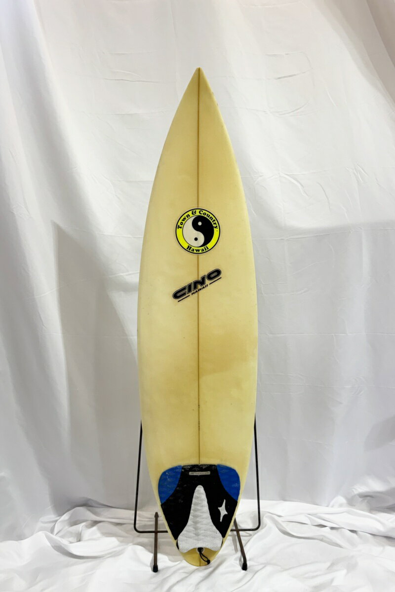 Boards - 【中古】TOWN & COUNTRY (タウンカントリー) ショートボード [CLEAR] 6’1” サーフボード