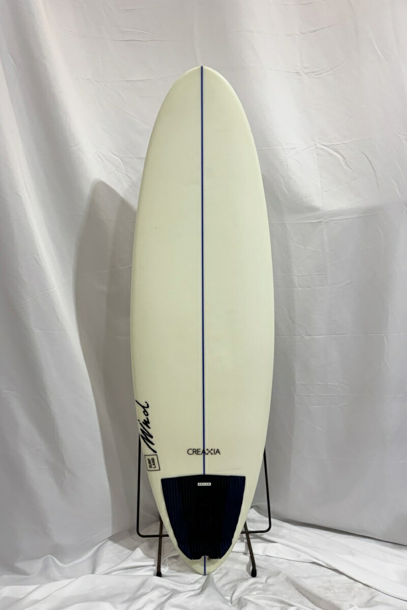 【中古】MIND SURFBOARD (マインドサーフボード) ショートボード CLEAR 5 039 10” サーフボード
