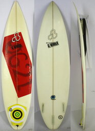 【中古】CHANNEL ISLANDS（チャンネルアイランド） ALMERRICK Rob Machadoモデル サーフボード [brush] 6'2" ショートボード