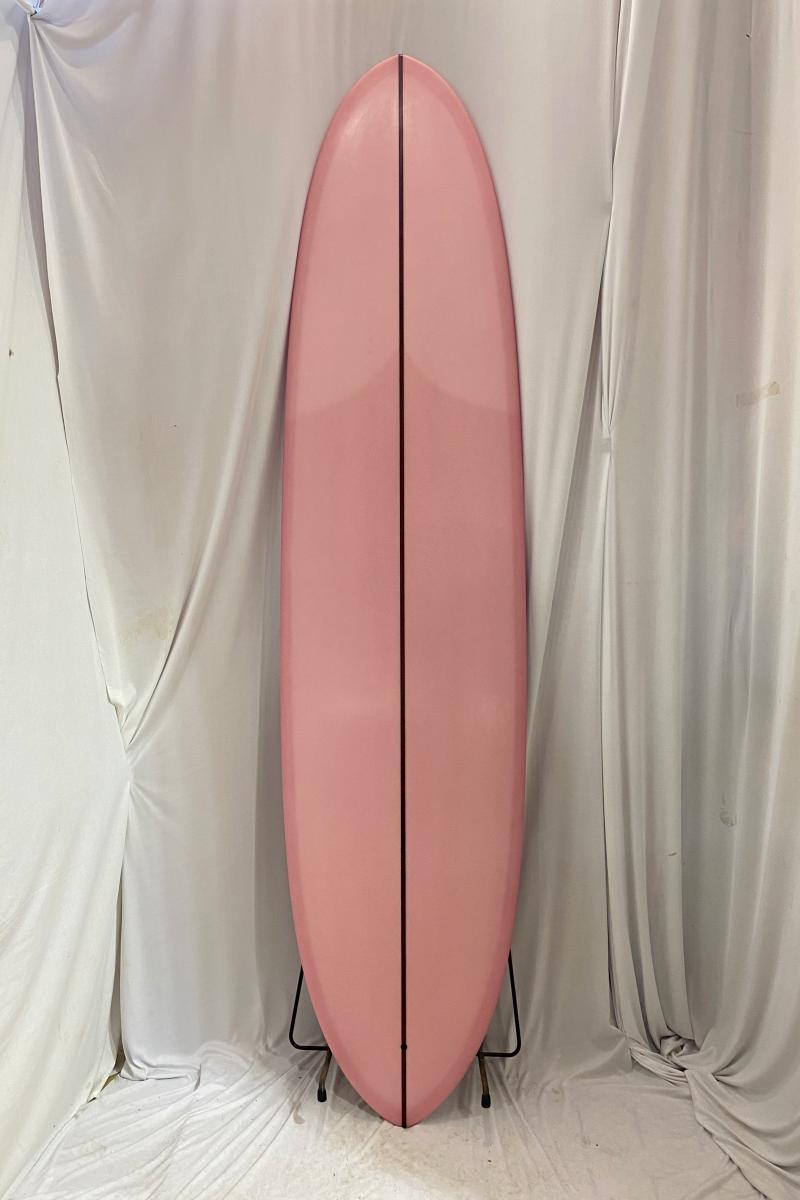 【中古】FINGER SHAPE (フィンガーシェイプ) ミッドレングス PINK 8’0” サーフボード