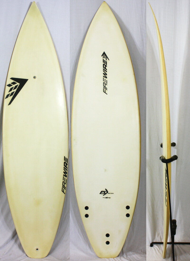 【中古】 FIREWIRE （ ファイヤーワイヤー ） Flexfireモデル サーフボード [CLEAR] 5'10