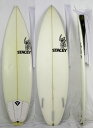 【中古】STACEY SURFBOARD（ステイシー） S4モデル サーフボード ［clear］ 5'10