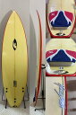 【中古】SHARP EYE (シャープアイ) ショートボード [CLEAR×RED] 6’0” サーフボード 2