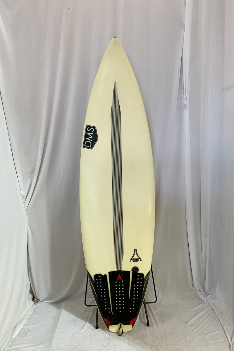 【中古】 DMS (ディーエムエス) THE ACTOR モデル ショートボード [CLEAR] 6'2" サーフボード