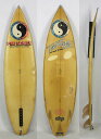 【希少中古】T&C SURFBOARD（タウンアンドカントリー）BEN AIPAシェイプ サーフボード［CLEAR］6'2