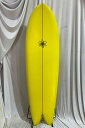 【中古】NECTOR SURFBOARDS (ネクターサーフボード) ショートボード [YELLOW] 6’6” サーフボード オンフィン