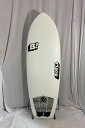 【中古】EBERT SURF BOARDS ショートボード [WHITE] 5'2