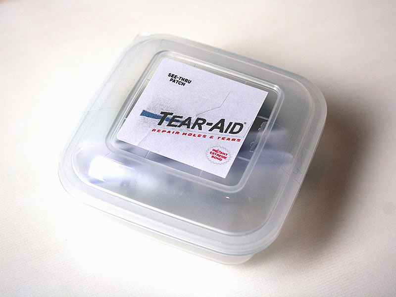 【メーカーお取り寄せ】粘着力・防水性も抜群のリペアテープが登場！　TEAR-AID（ティアエイド）エッジガード Bタイ…