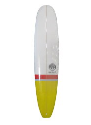 【新品アウトレット】Clyde Beatty Jr（クライド・ビーティー・ジュニア）サーフボード [Yellow/red] 8'6" FIN付き ファンボード