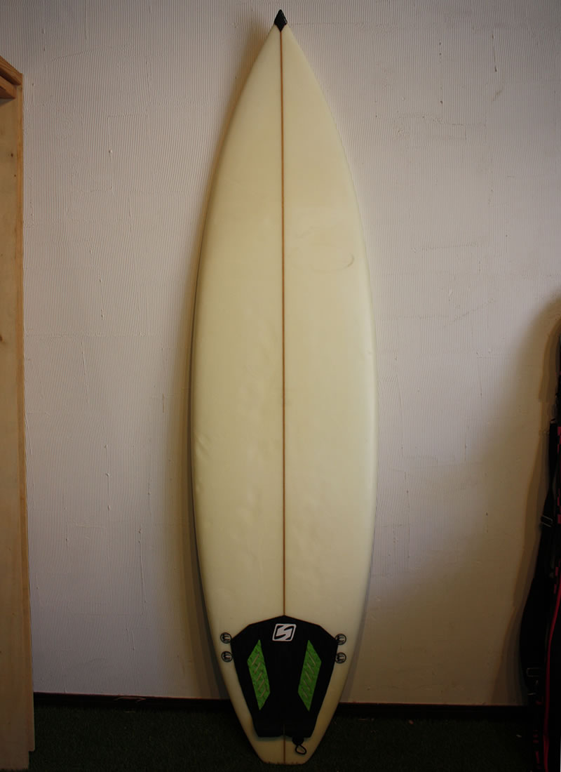 【中古】 No Logo（ノーロゴ・ノーブランド） サーフボード　[CLEAR] 6'6"　ショートボード