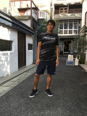 マーブルFRONTROWTシャツ・全2色クルーネック132625853フロントローFRONTROWRUGBYラグビー