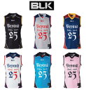 【数量限定】BLK バスケットボールシングレット ラグビー ノースリーブ