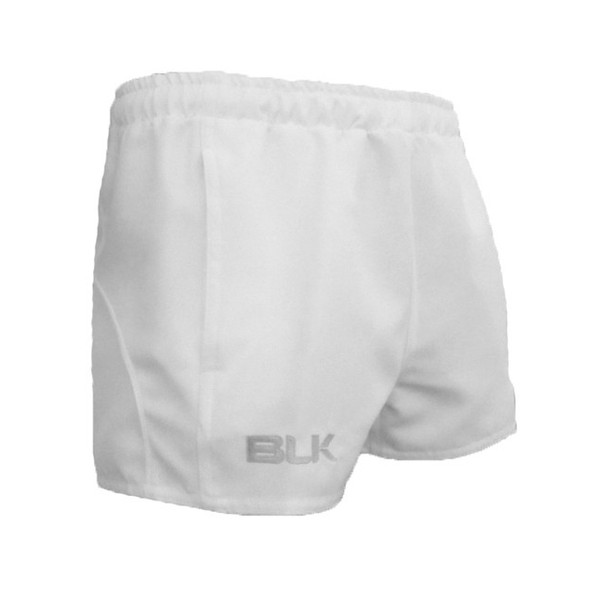BLK　レフリーショーツ ホワイト ポケット付き AR008-106 ラグビー