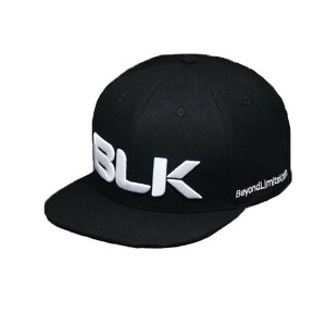 BLKフラットキャップ(ブラックxホワイト)AR008-113