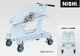 ニシ・スポーツ（NISHI）円盤置台 NF1343B 大型直送品4 円盤投げ用具