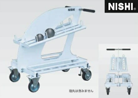 ニシ・スポーツ（NISHI）砲丸置台 NF1344B 大型直送品4 砲丸投げ用具