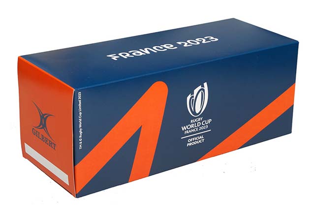 【新発売】ギルバートRWC2023フランス大会レプリカボール5号球GB-9011