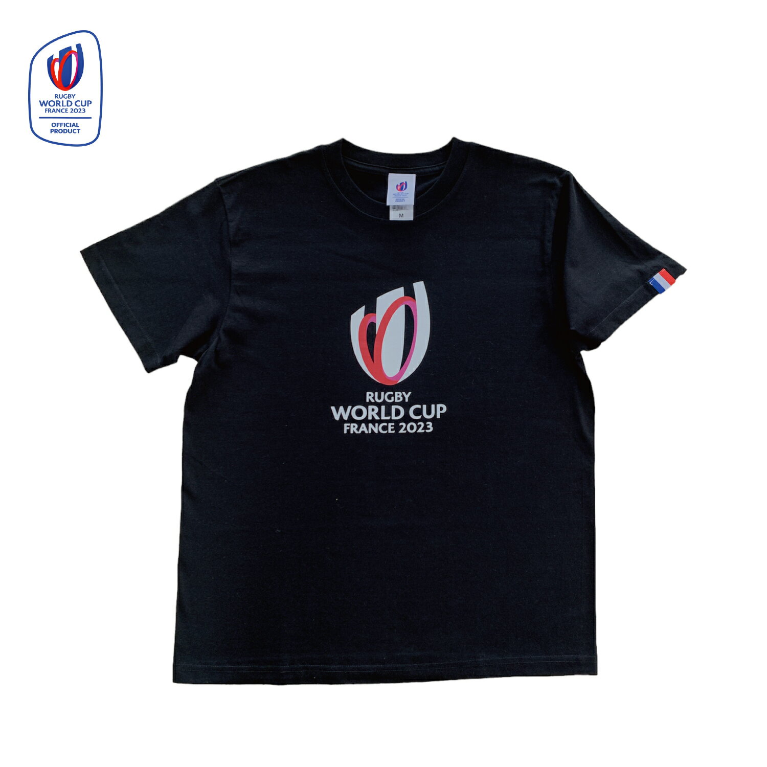 【50％OFF】ラグビーワールドカップ2023 Tシャツ ブラック 公式グッズ RWC35593