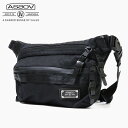 アッソブ AS2OV ショルダーバッグ CORDURA DOBBY 305D FANNY PACK コーデュラ ドビー ファニーパック ブラック 061416 ...