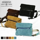 アッソブ AS2OV ショルダーバッグ WATER PROOF SUEDE Sacoche Wallet ウォータープルーフ スウェードサコッシュ ウォレット ...