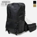 《ポイント2倍》《選べるノベルティプレゼント》アッソブ AS2OV バックパック WATER PROOF CORDURA 305D ROUND ZIP BACK...
