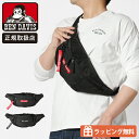 《ポイント10倍&10%OFFクーポン》ベンデイビス BEN DAVIS ボディバッグ LOGO TAPE WAISTBAG ロゴ テープ ウエストバッグ ミニ...