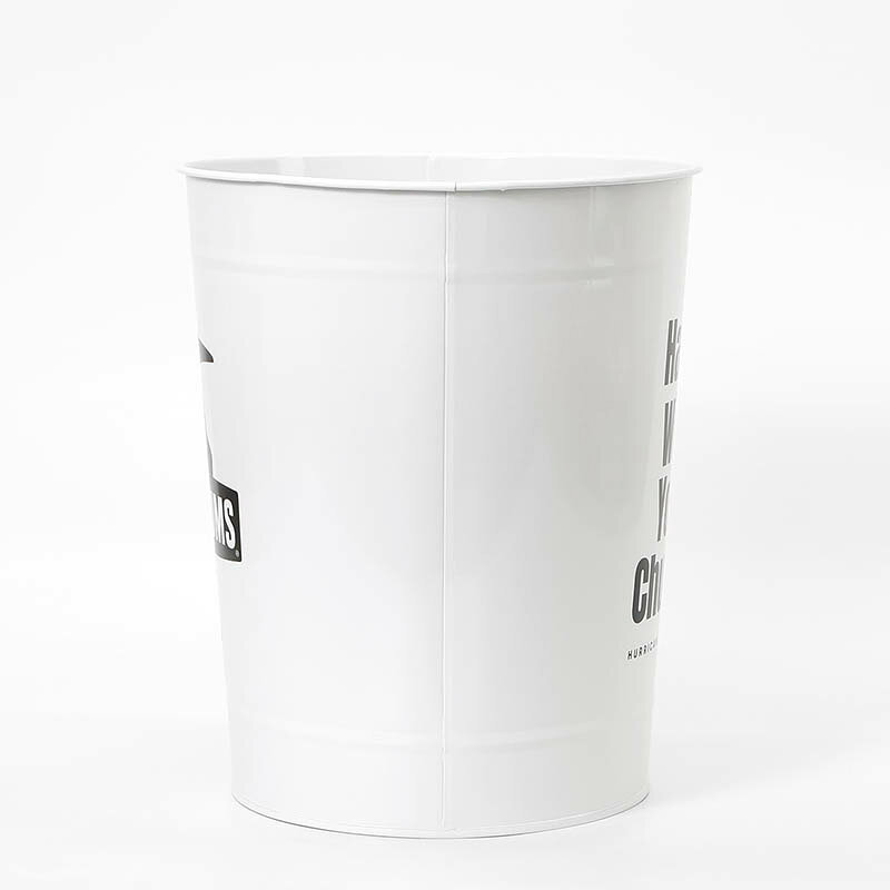 チャムス CHUMS ゴミ箱 Booby Trash Can ブービー トラッシュカン 13L ブリキ製 ダストボックス 収納 インテリア キャンプ アウトドア 2026年春夏新作 2026SS ホワイト CH62-2263 正規取扱店 [3]