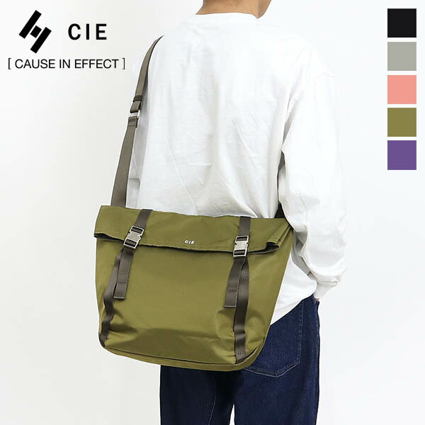 乐天商城 - シー CIE ショルダーバッグ GLOSSY SHOULDER -L グロッシー Lサイズ メンズ レディース バッグ 日本製 各色 022300 | ブランド [正規取扱店]【ノベルティプレゼント】