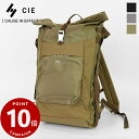《ポイント10倍》《選べるノベルティプレゼント》シー CIE バックパック PRIOR 2WAY BACKPACK プライアー メンズ リュックサック 日本製 ...