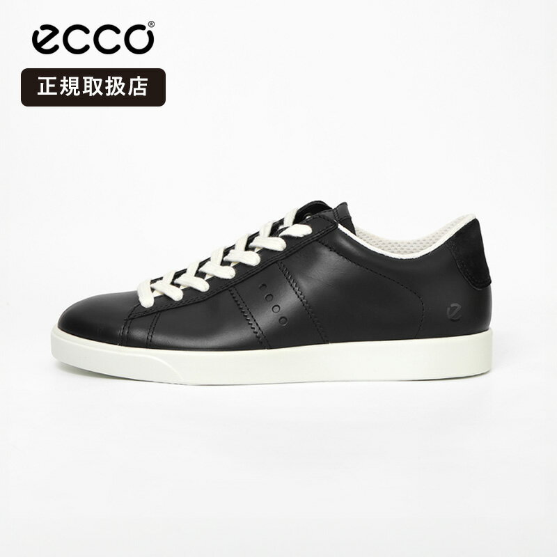 エコー ECCO スニーカー レディース ストリートライト STREET LITE W レザー 靴 2026SS ブラック 21280351052 BLK/BLK | ブランド [正規取扱店]【ポイント10倍】