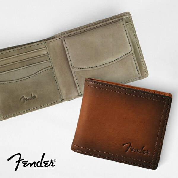 Other - フェンダー Fender 二つ折り財布 サンバースト ロゴ ミニ財布 メンズ レディース レザー 950-502 | ブランド [正規取扱店]【ノベルティプレゼント】