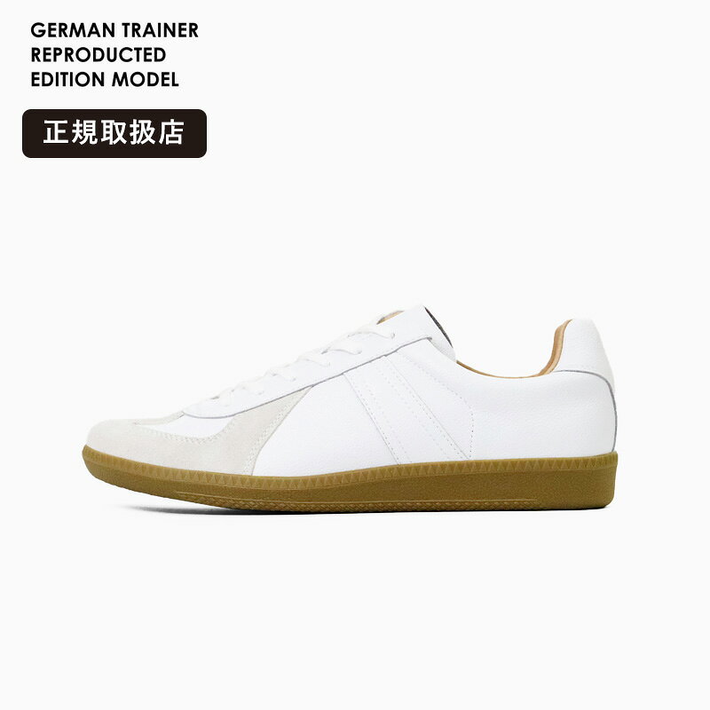 ジャーマントレーナー GERMAN TRAINER スニーカー メンズ レディース ホワイト 靴 42500 WHITE | ブランド [正規取扱店]